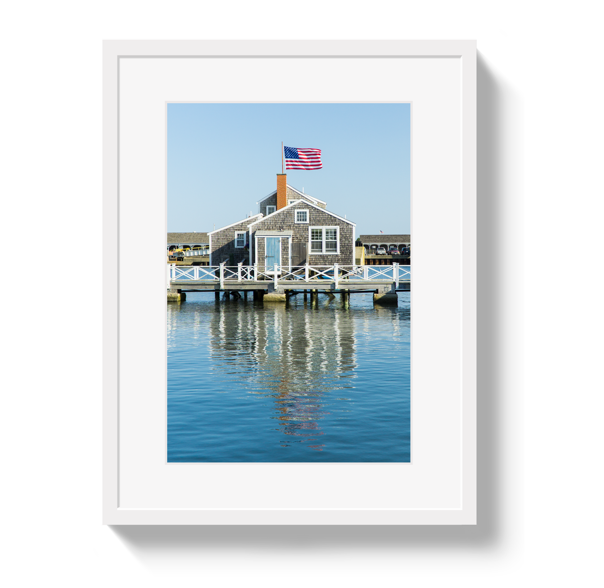 Harbor House White Matte