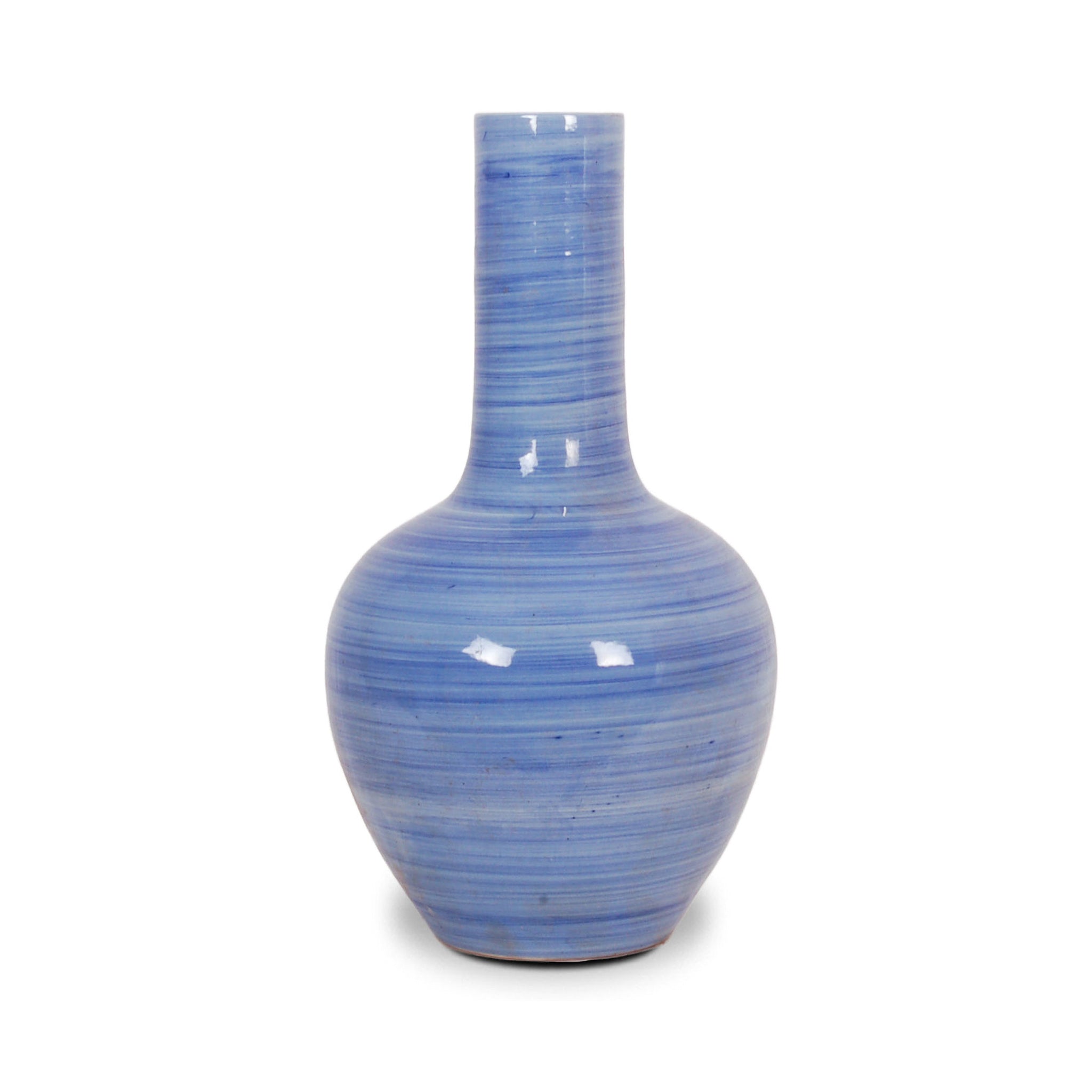 20″ Light Blue Gourd Vase