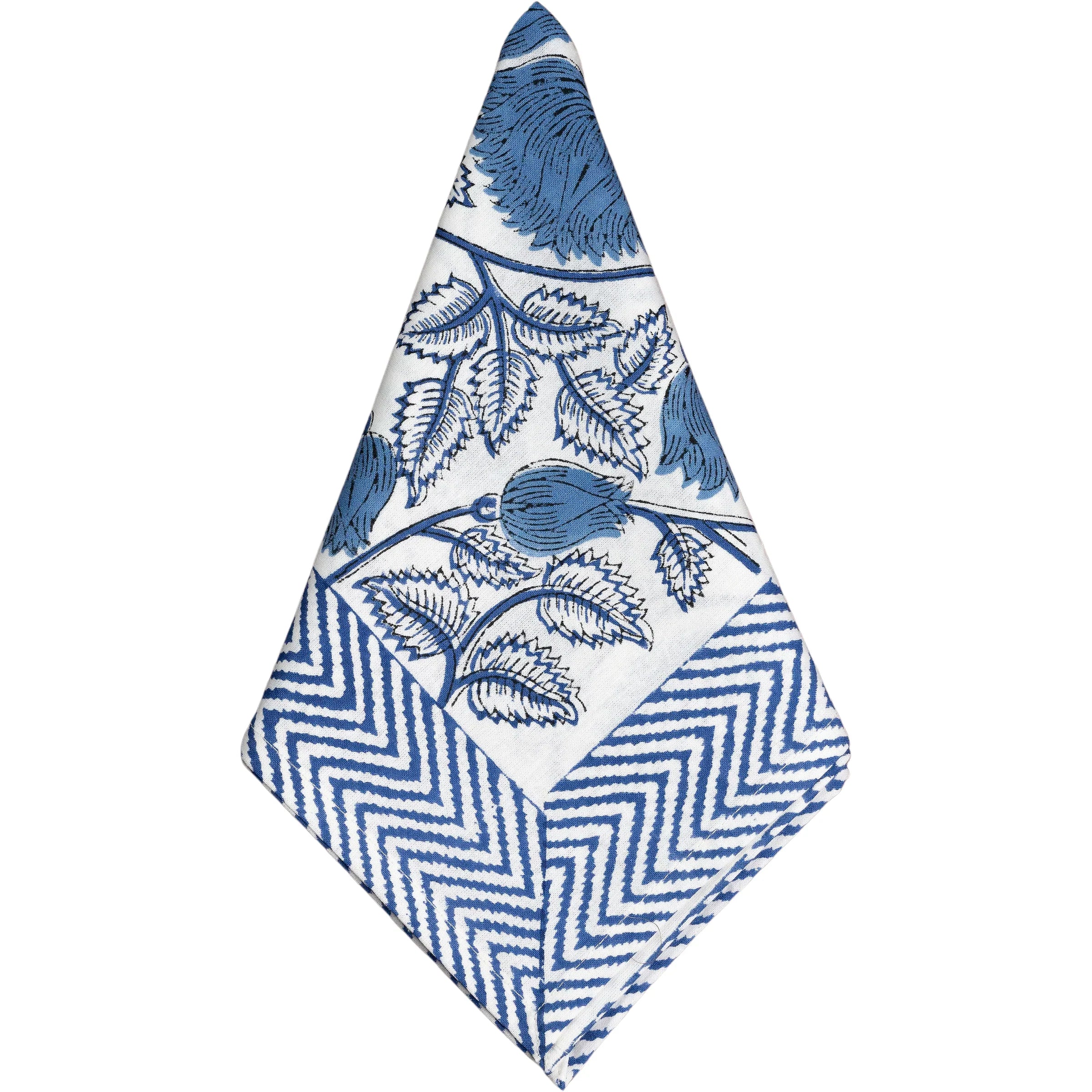 Cabana Napkins in Blue Meadow - Set of 8