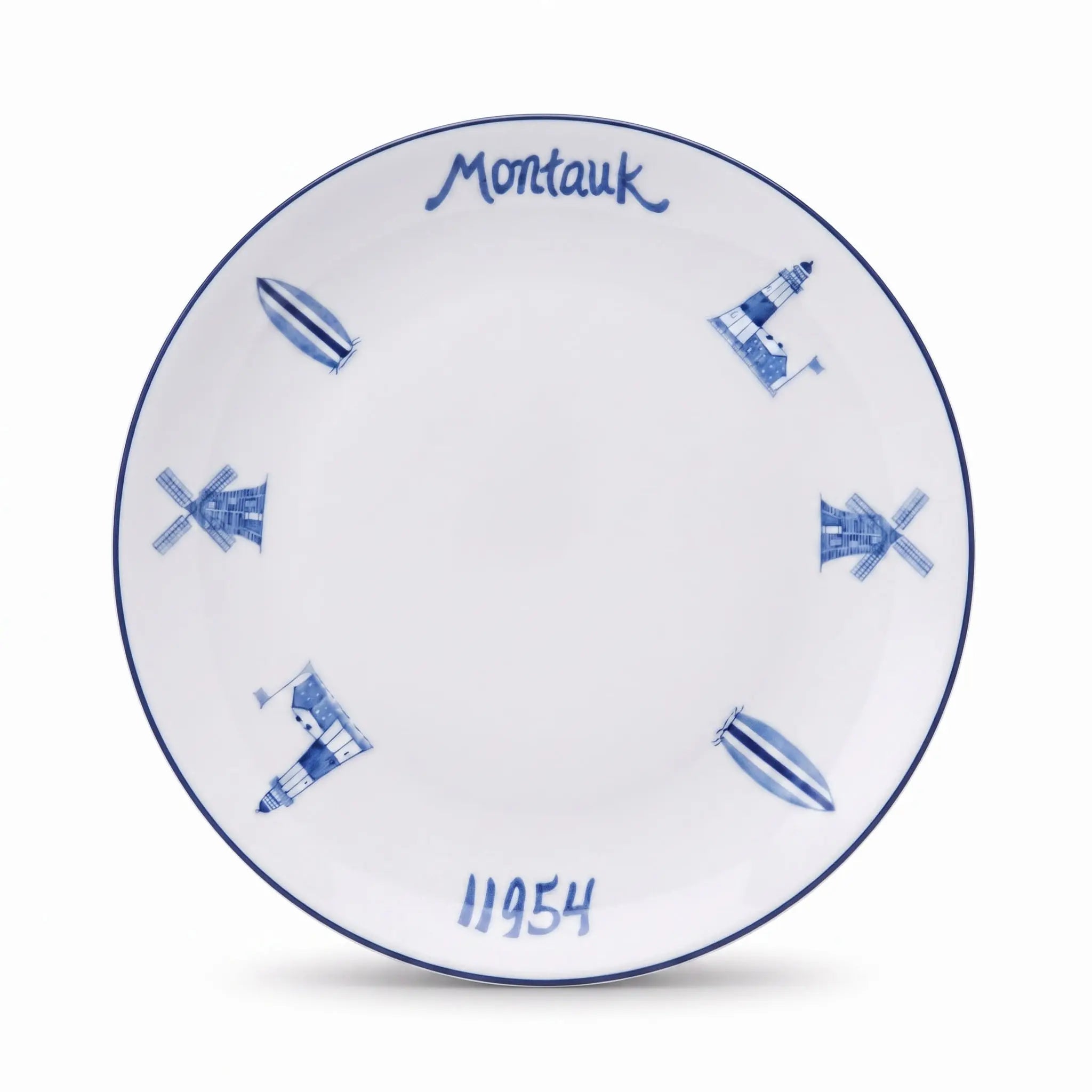 One (1) Hamptons Town Dinner Plate
