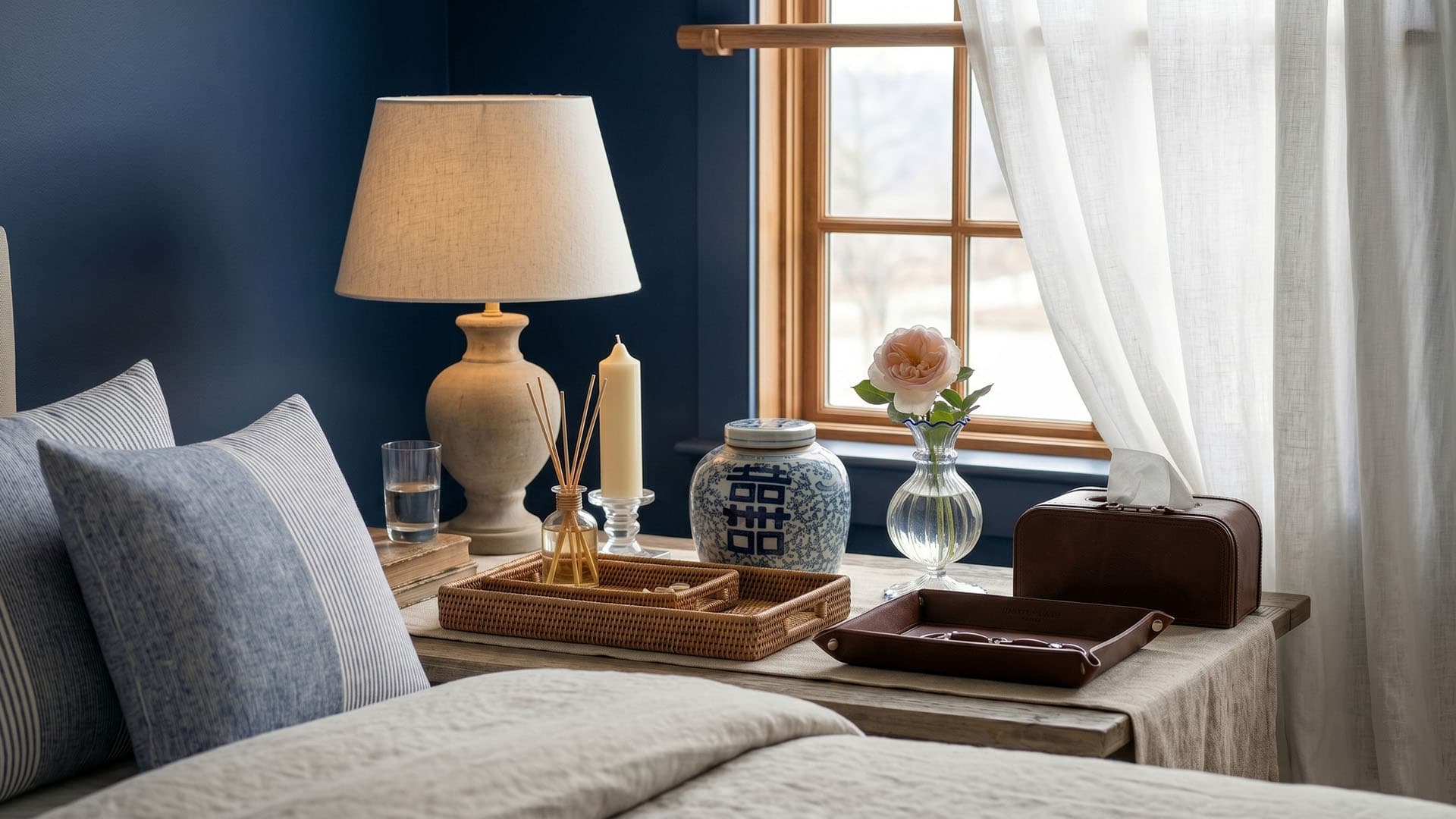 Bedside Styling Objects