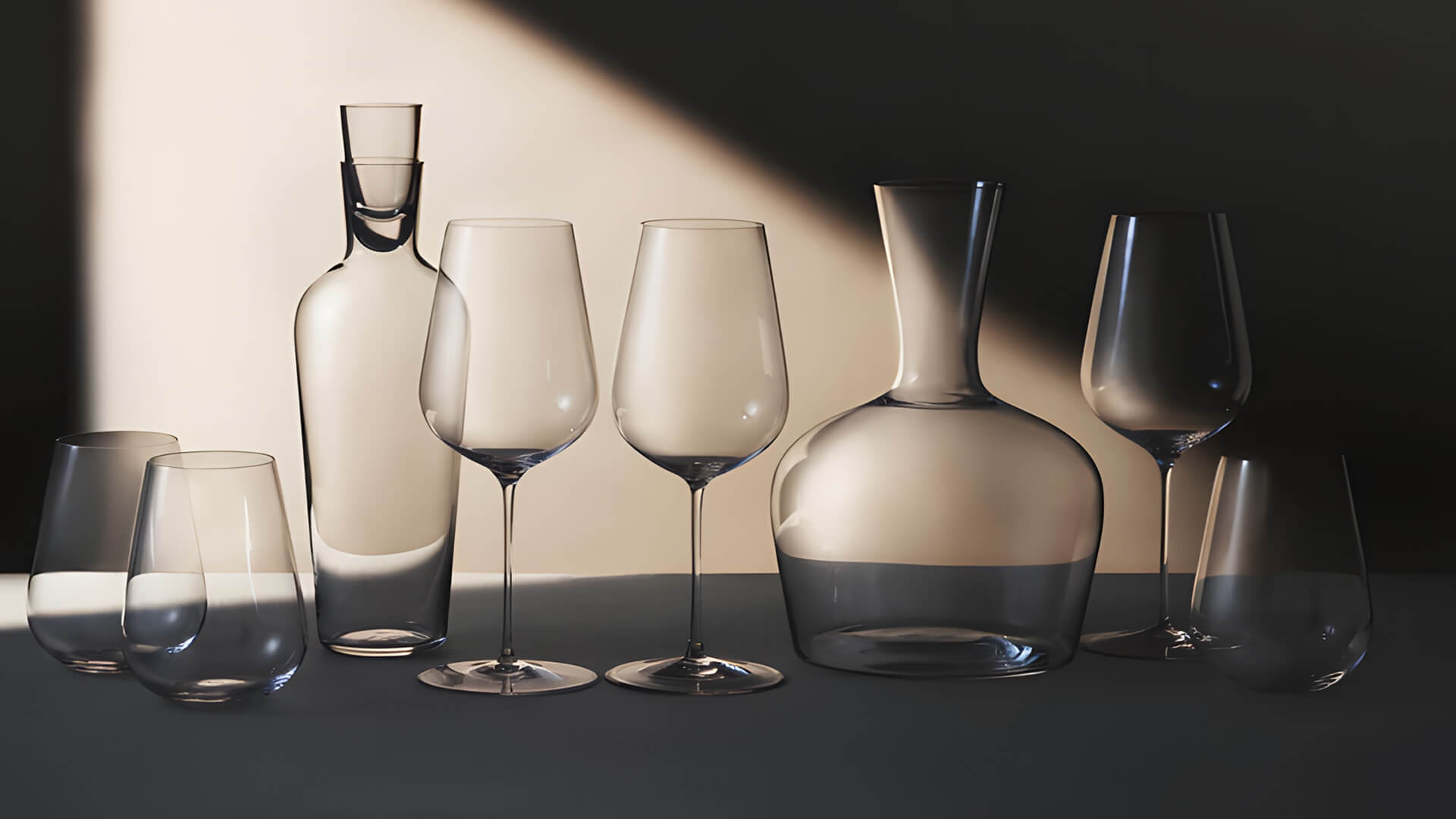 Richard Brendon Glassware Collection