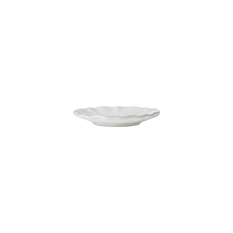 White ceramic bowl on a white background