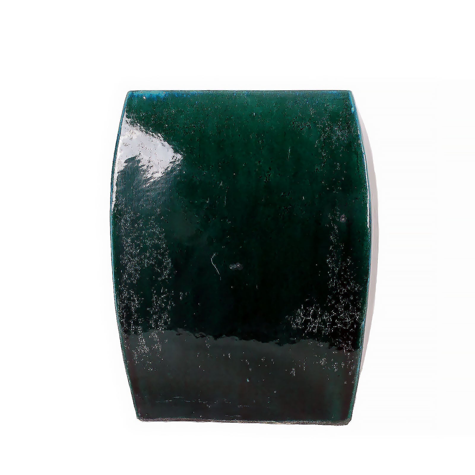 20″ Square Garden Seat in Reactive Green
