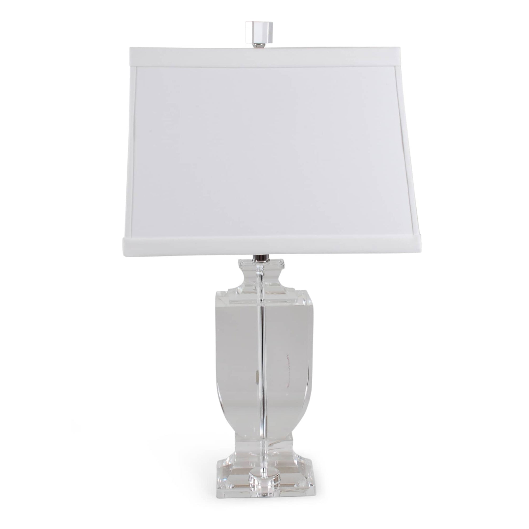 28″ Crystal Urn Lamp