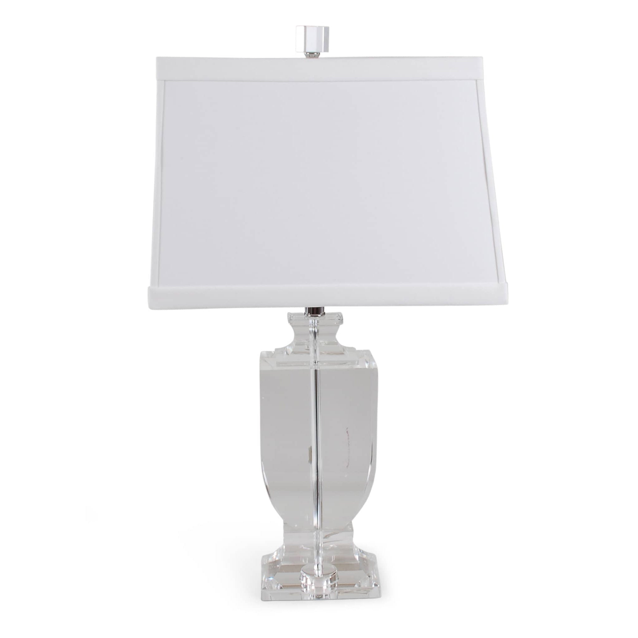 28″ Crystal Urn Lamp