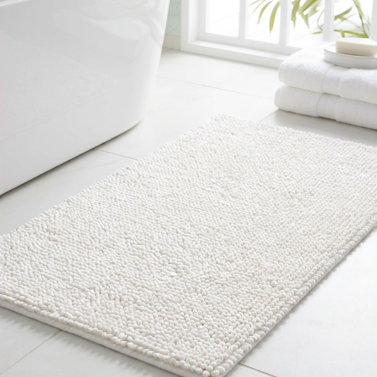 All-Season Bath Mat, Snow White