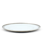 Classic Pewter Rim Dinner Plate