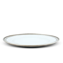 Classic Pewter Rim Dinner Plate