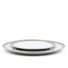 Classic Pewter Rim Dinner Plate
