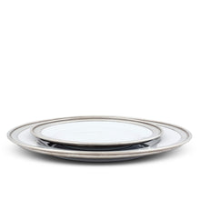 Classic Pewter Rim Dinner Plate