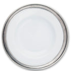 Classic Pewter Rim Dinner Plate