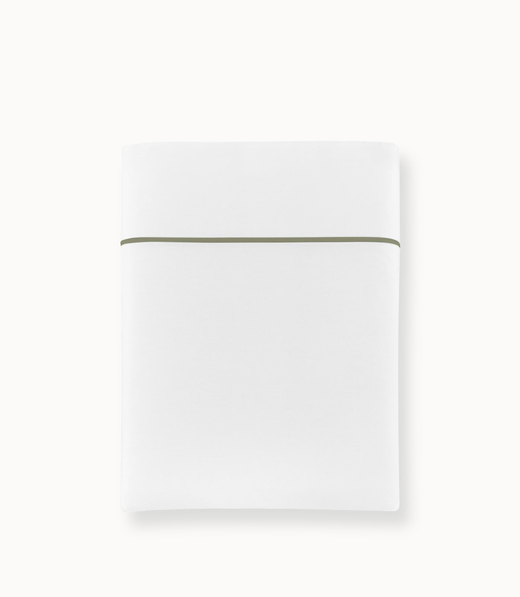 Soprano II Sateen Flat Sheet Thyme