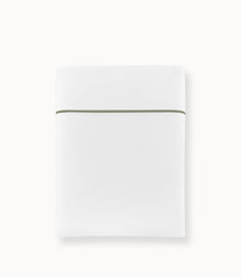 Soprano II Sateen Flat Sheet Thyme