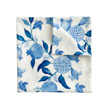 Blue & White Pomegranate Tablecloth