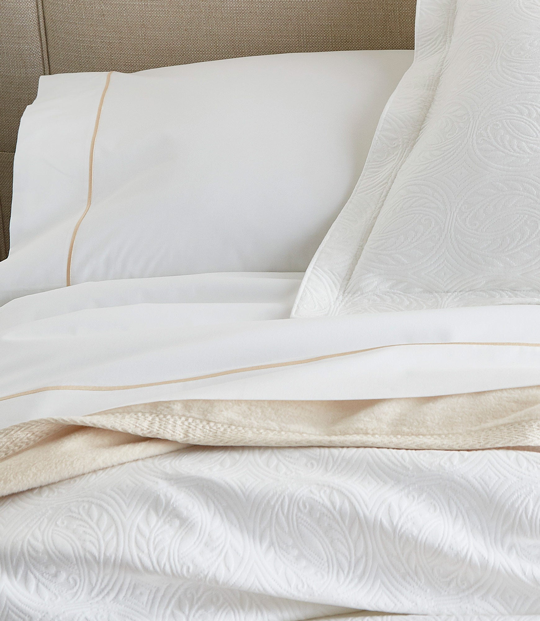 Soprano II Sateen Flat Sheet