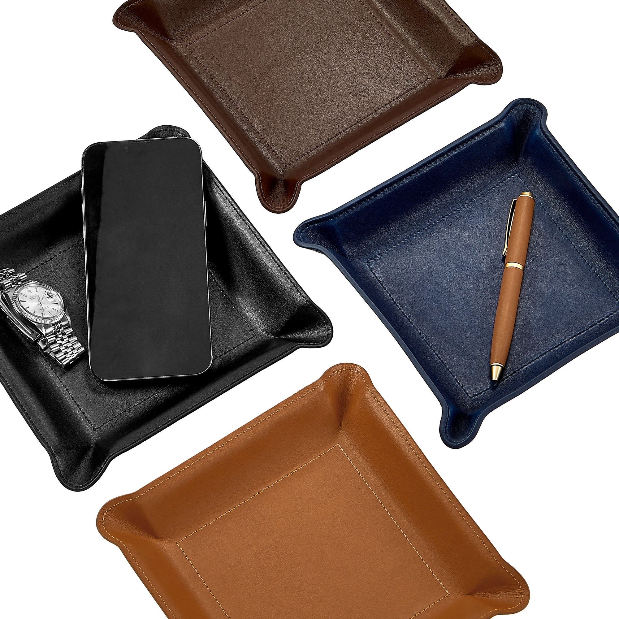 Leather Valet Tray