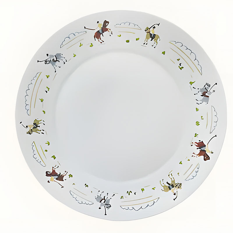 One (1) Chukker Dinner Plate