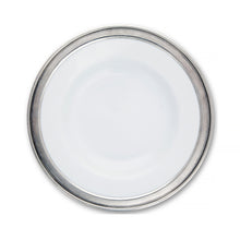 Classic Pewter Rim Dinner Plate