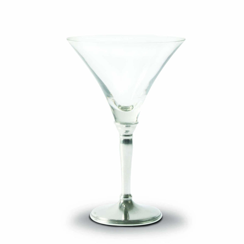 Classic Pewter Stem Cocktail Glass