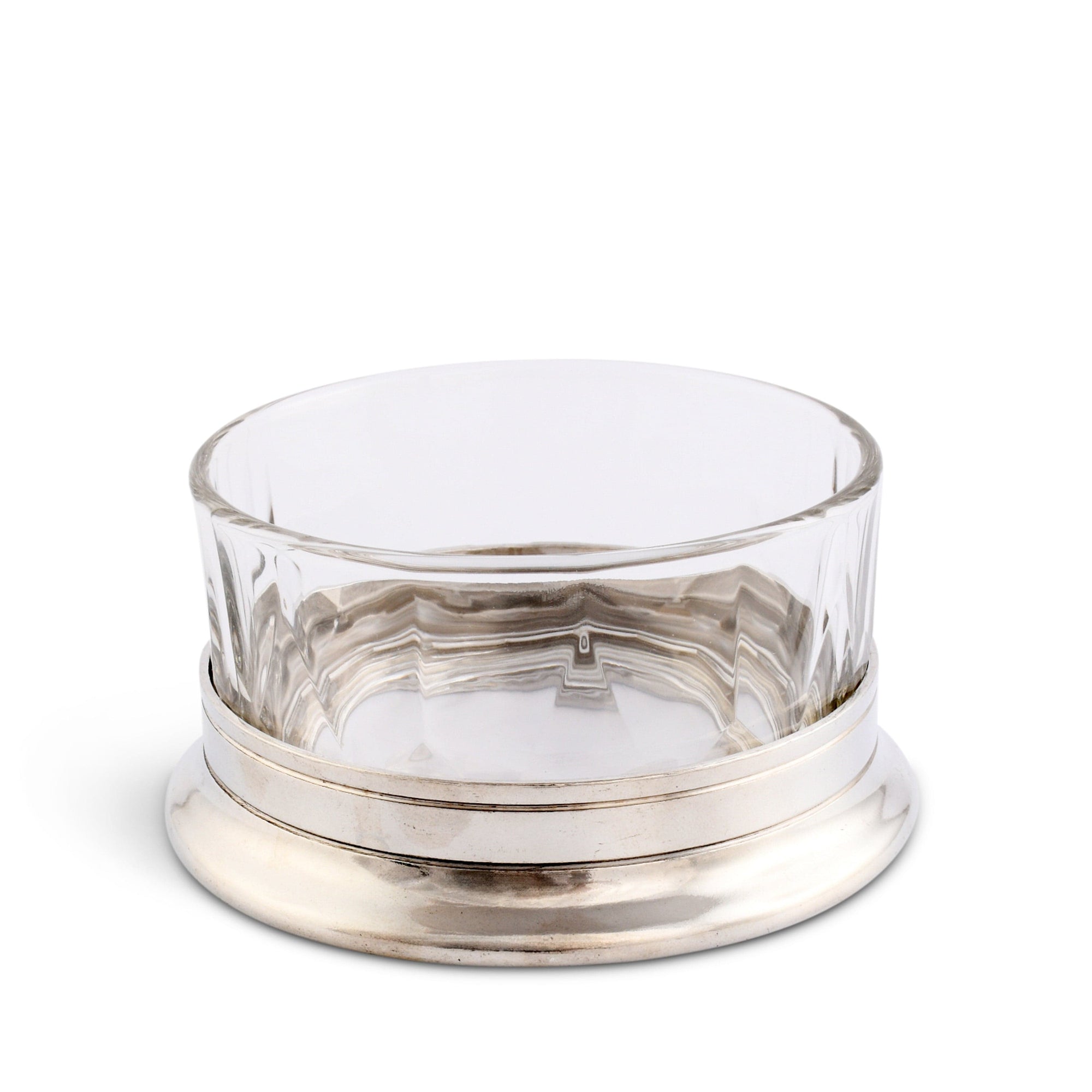 Nut Bowl Hatched Glass