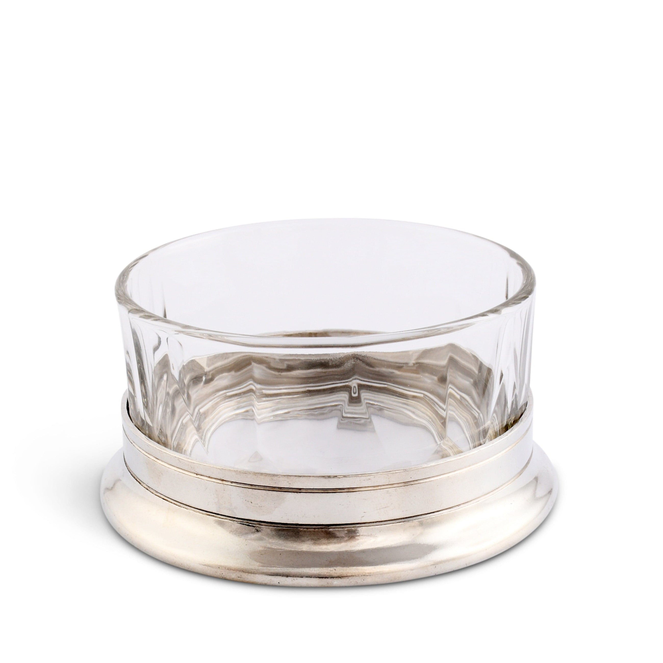 Nut Bowl Hatched Glass