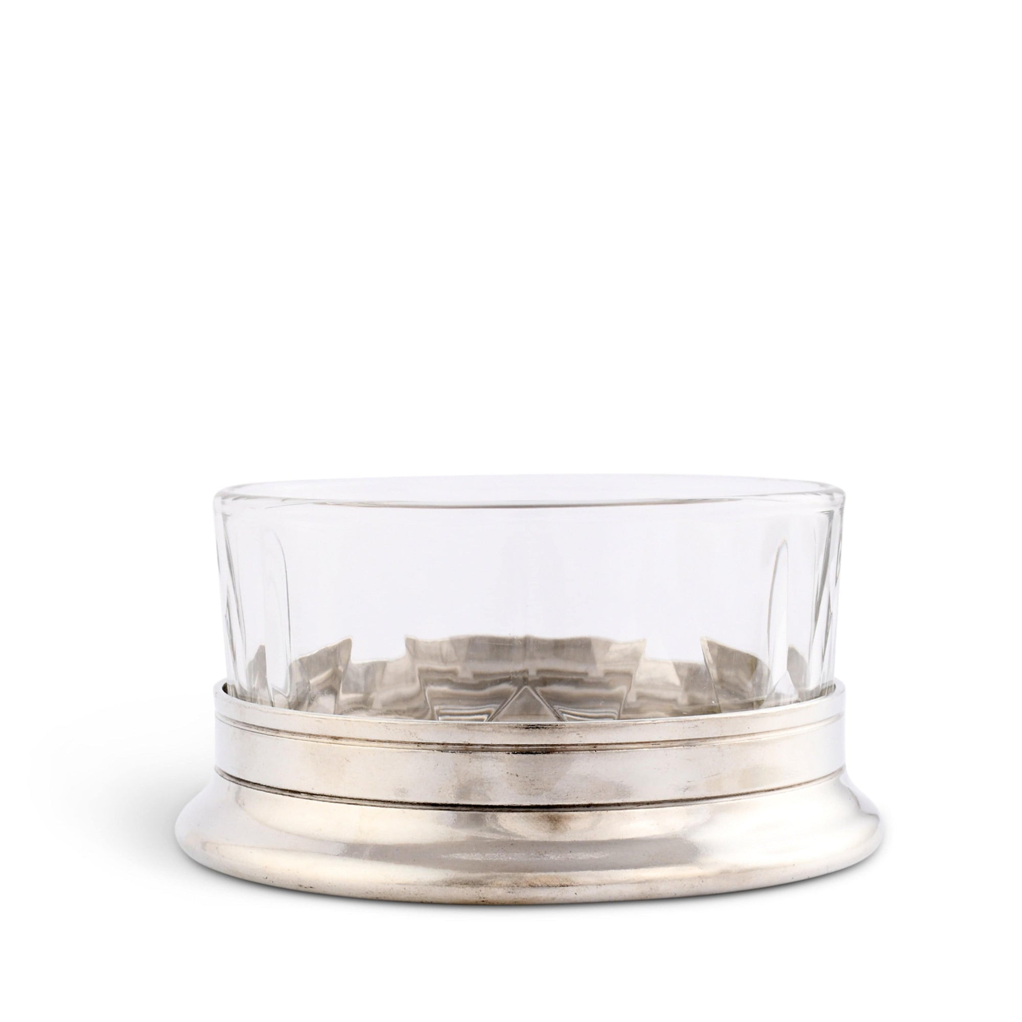 Nut Bowl Hatched Glass