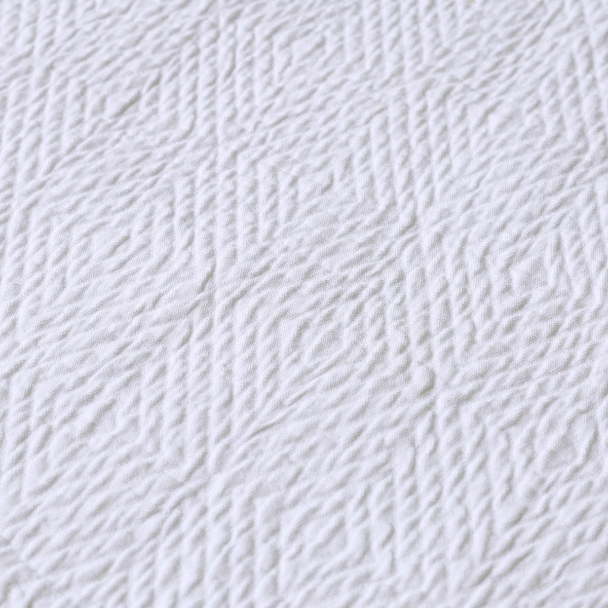 Diamond Cotton Coverlet, Snow White