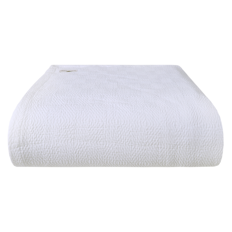 Diamond Cotton Coverlet, Snow White