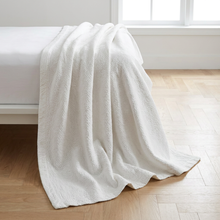 Diamond Cotton Coverlet, Snow White