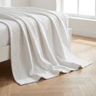Diamond Cotton Coverlet, Snow White