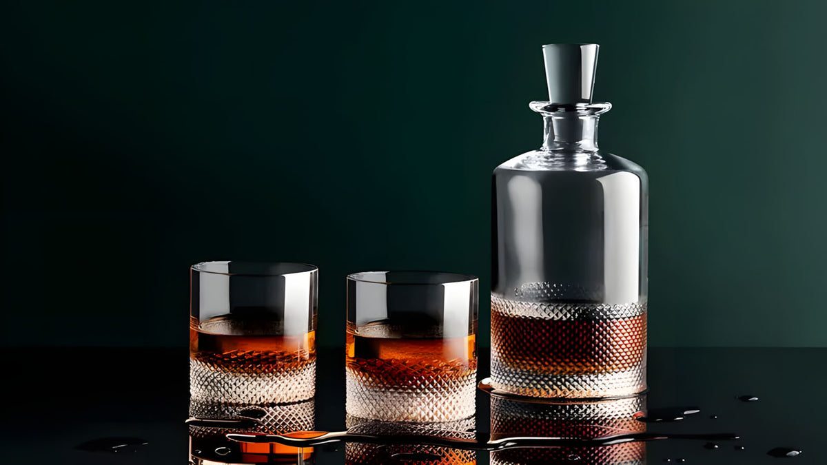 Diamond Large Decanter by Richard Brendon