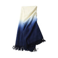Dip-Dyed Throw Indigo