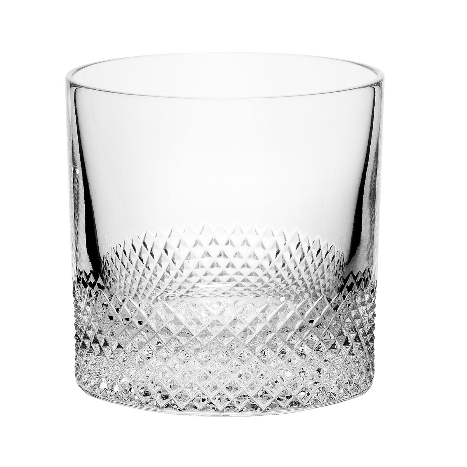 Diamond Double Old Fashioned Tumbler by Richard Brendon