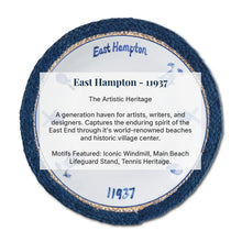 Hamptons Town Dinner Plates - Set of 4
