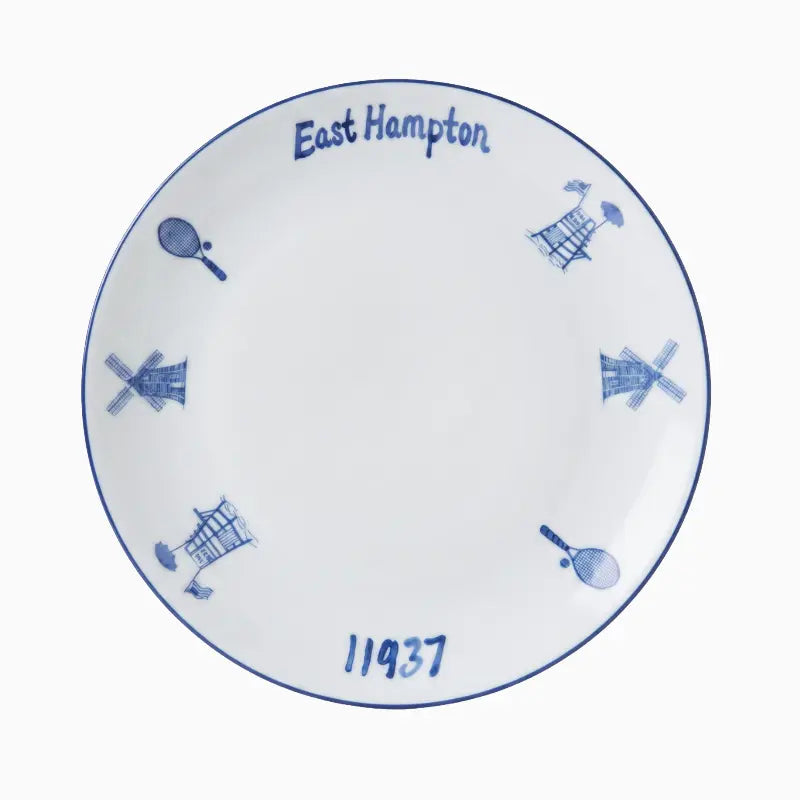 One (1) Hamptons Town Dinner Plate