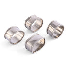 Pewter Classic Napkin Ring - Set of 4
