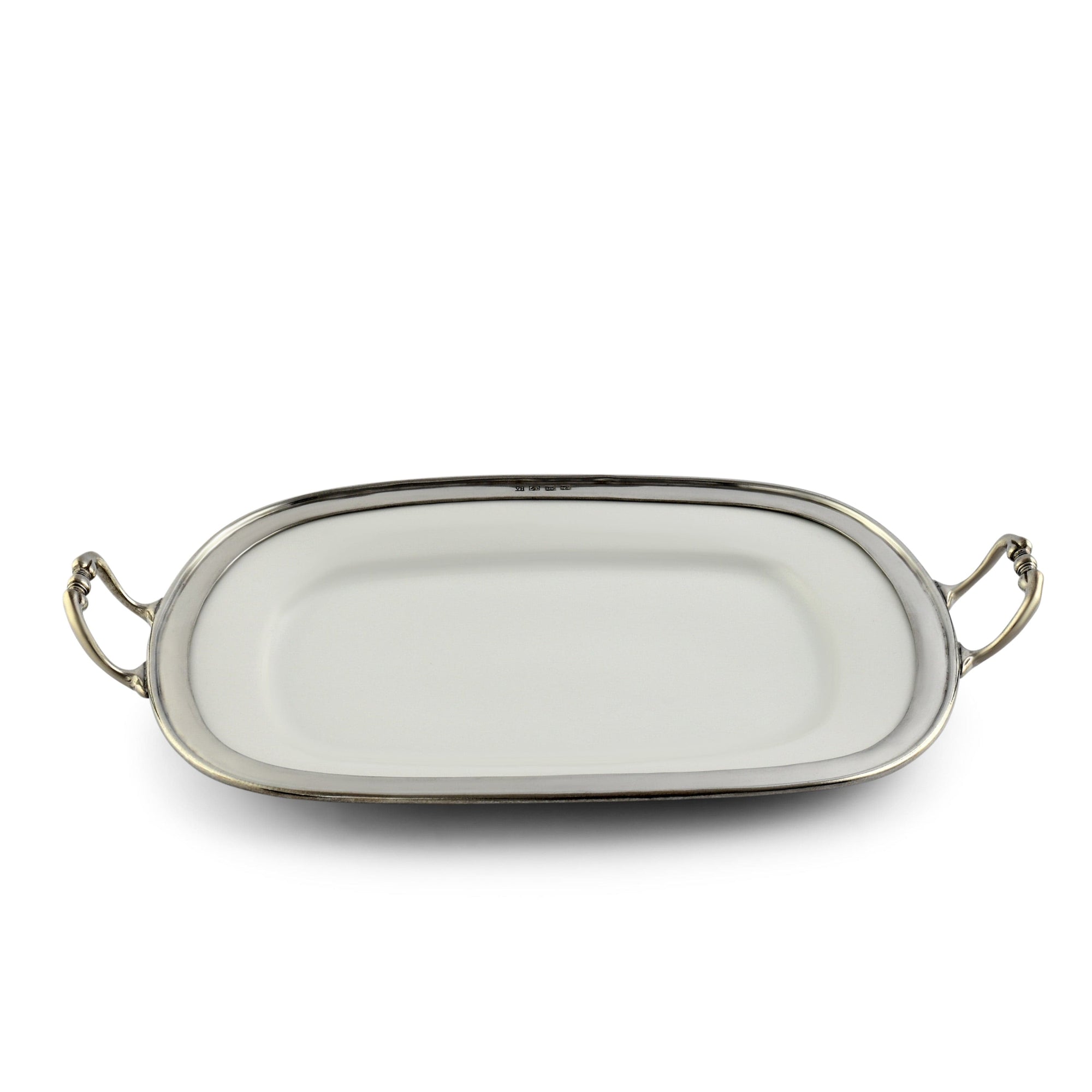 Rectangle Tray Porcelain with Handles
