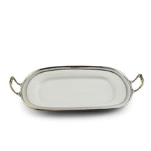 Rectangle Tray Porcelain with Handles