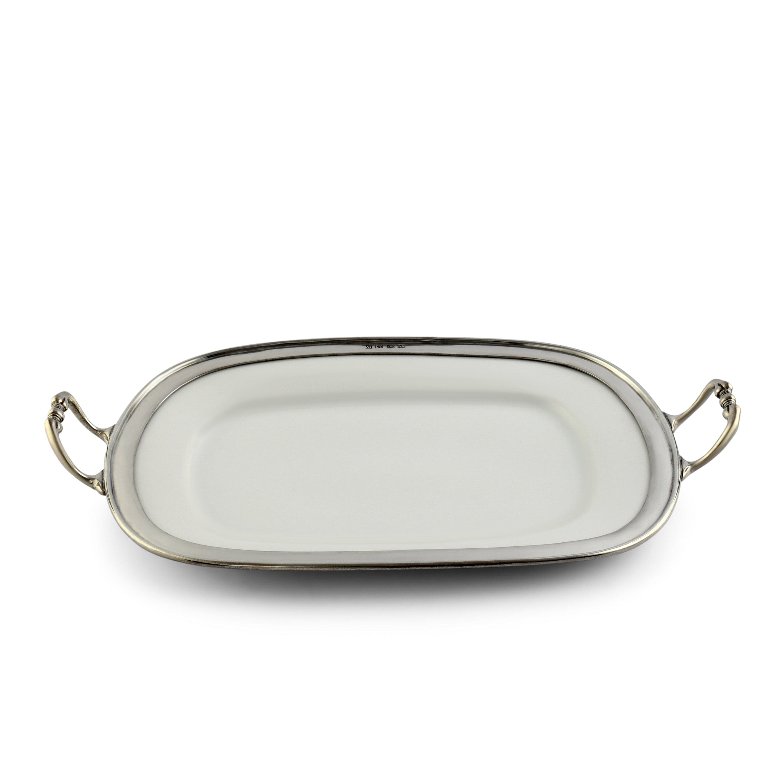 Rectangle Tray Porcelain with Handles