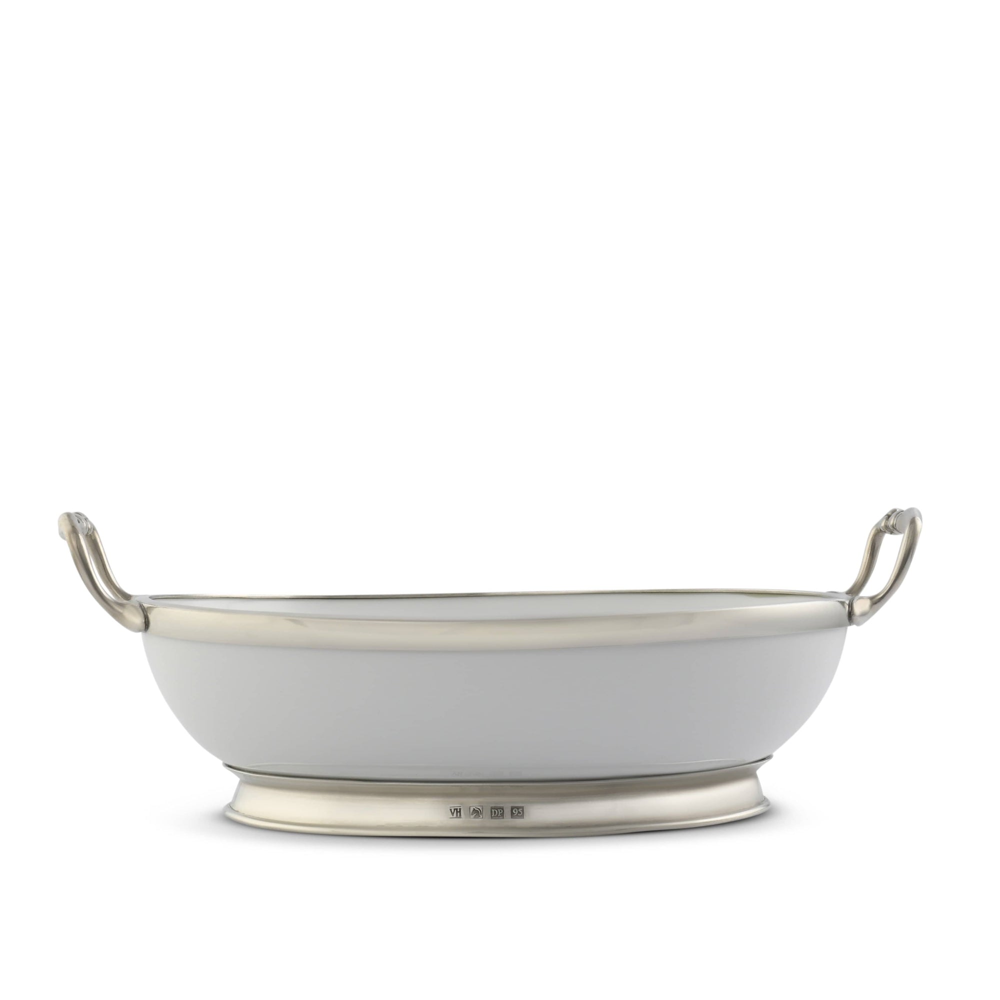 Oval Bowl Porcelain with Handles