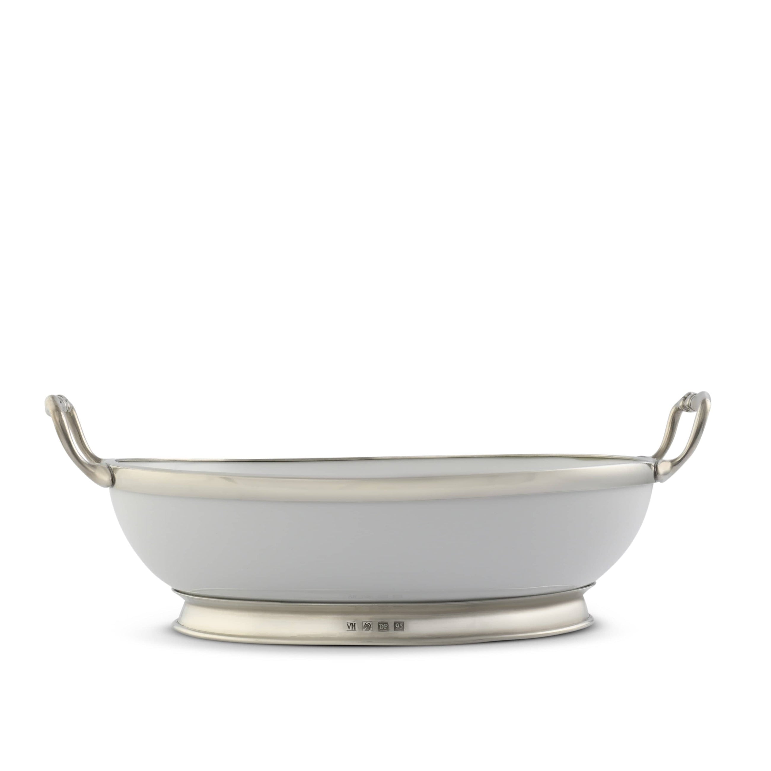 Oval Bowl Porcelain with Handles
