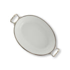 Oval Bowl Porcelain with Handles
