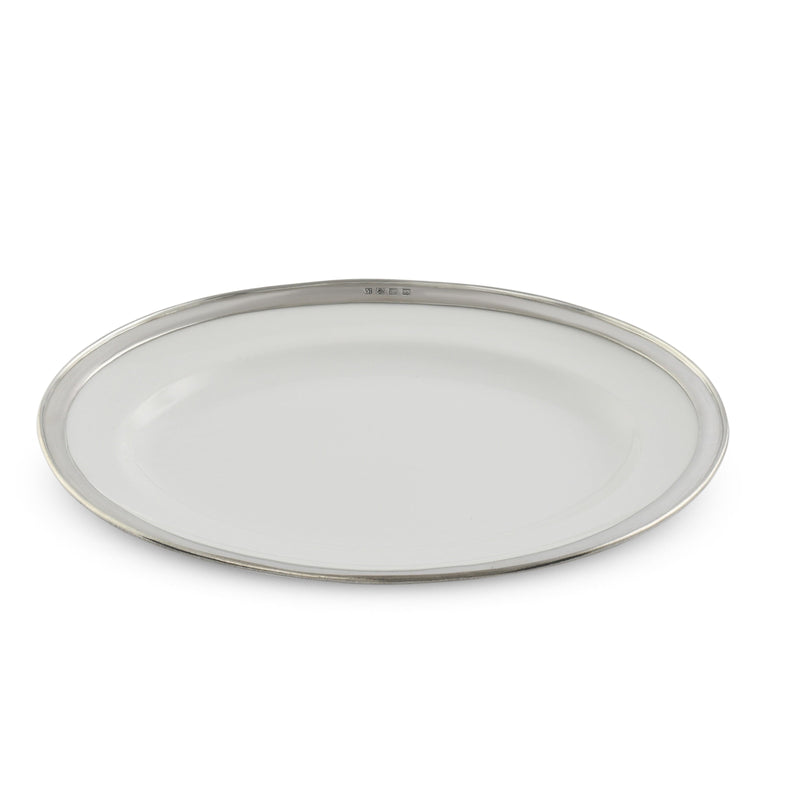 Oval Serving Platter Porcelain Large