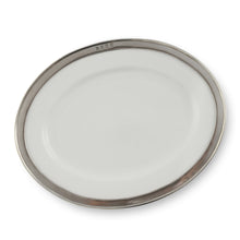 Oval Serving Platter Porcelain Med