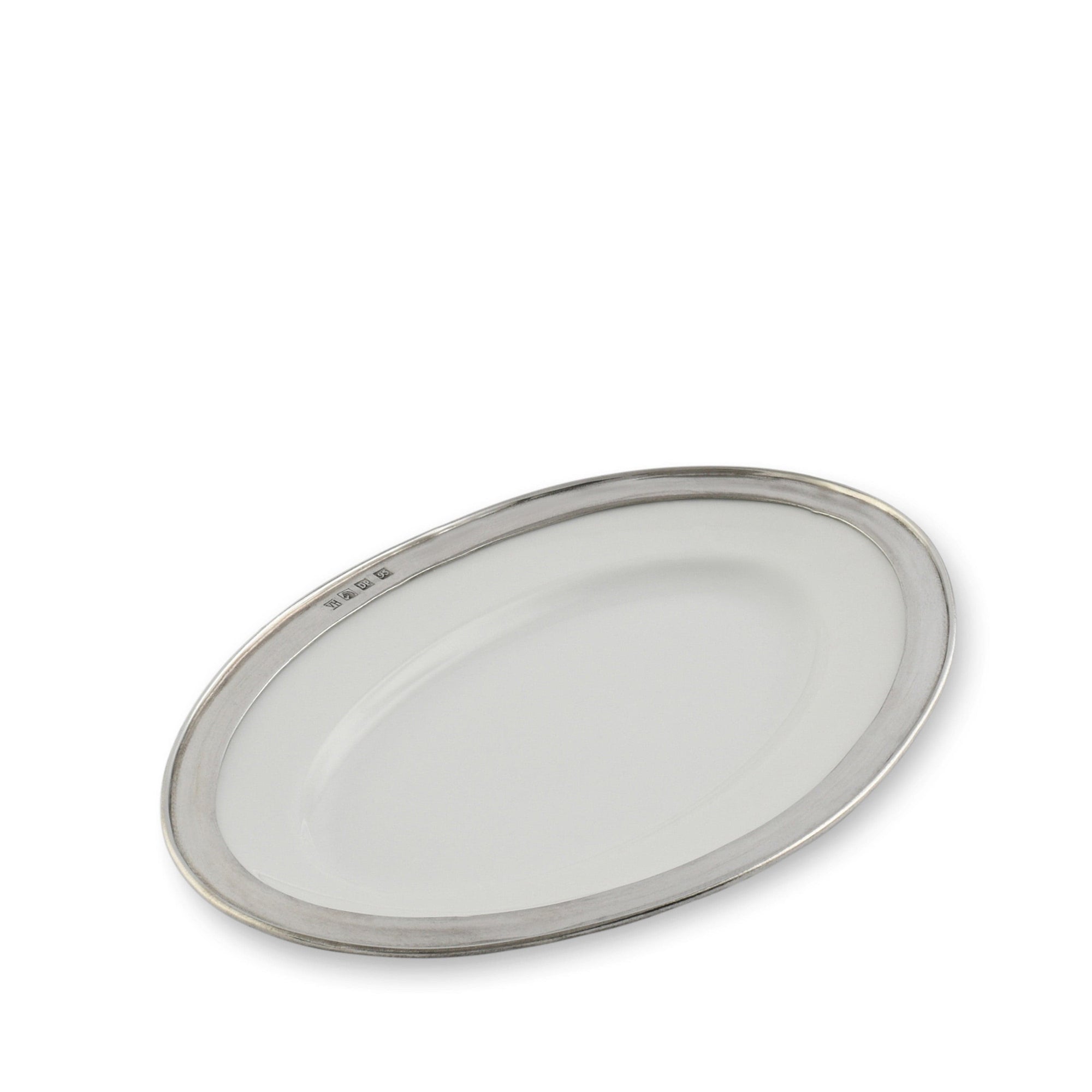 Oval Serving Platter Porcelain Small