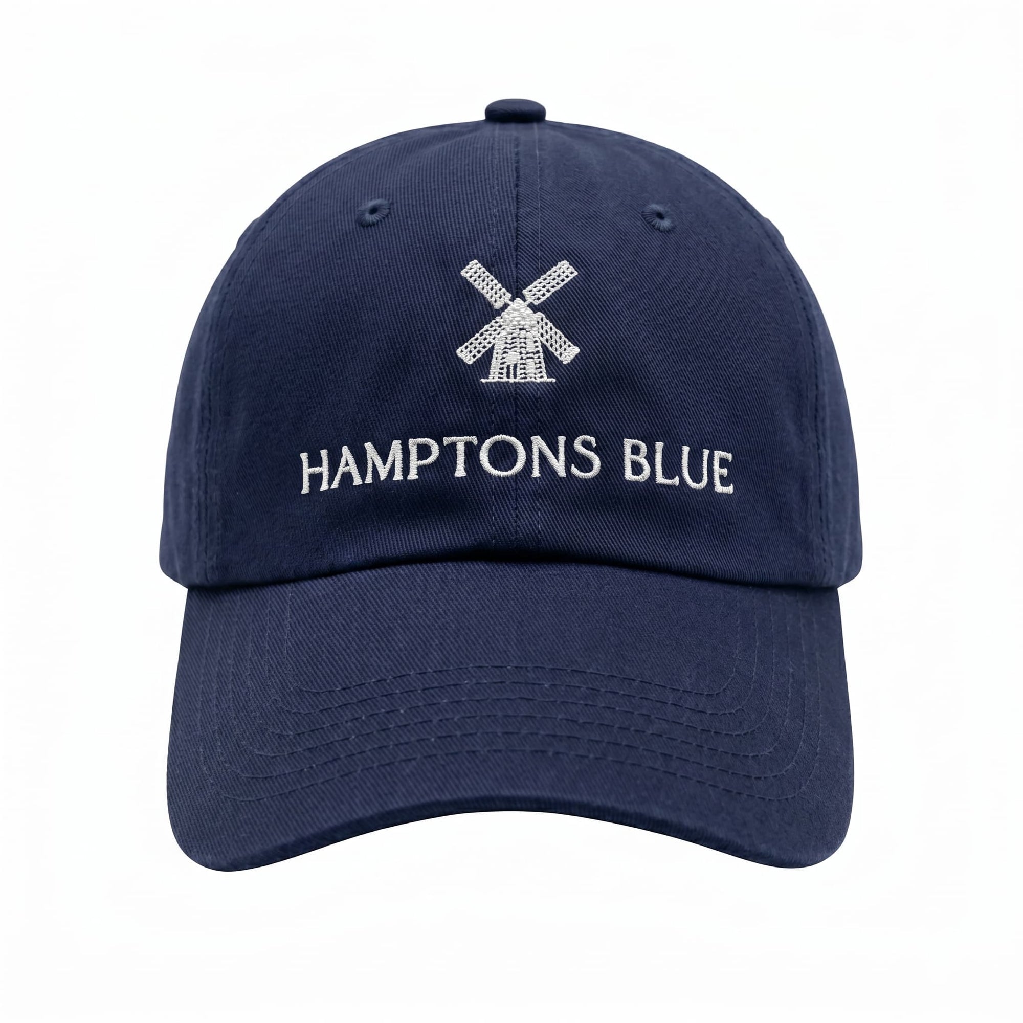 Hamptons Blue Baseball Cap - Signature Logo (Blue)