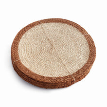 Jute Coil Round Placemats - Set of 8