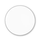 Line Coupe Side Plates (24cm) - Set of 2 by Richard Brendon Matte Black