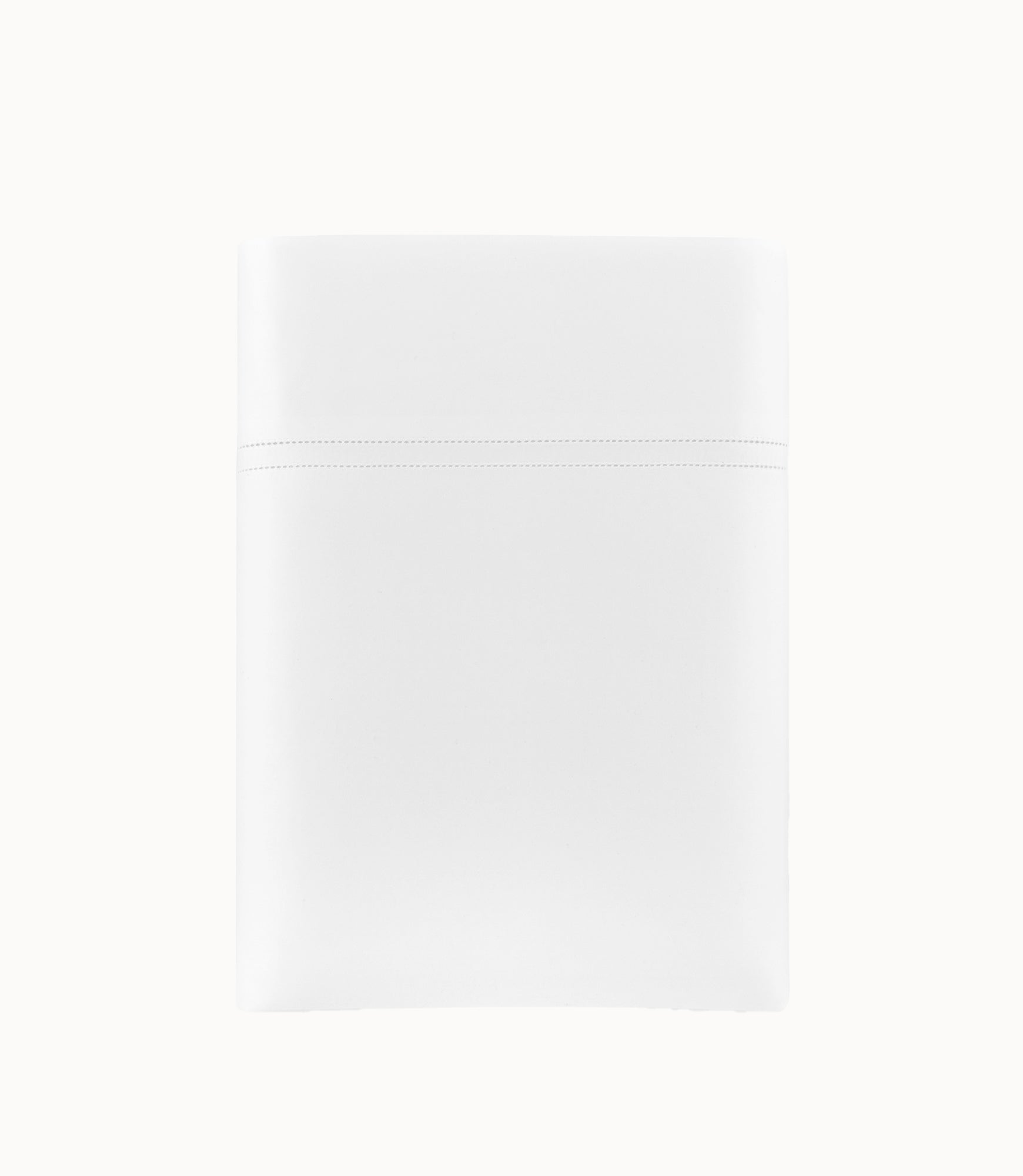 Lyric Percale Flat Sheet White